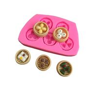 Kitchen Silicone Mold Chocolate Making Mold Various Shapes Baking Supplies Silicone Texture Candy Dessert Party Dessert Mold