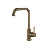 Kitchen Sink, Antique Faucet, Copper Material, Hot and Cold Water Bottle, Single Hole Pots, Faucets, Antique Classic Faucets.
