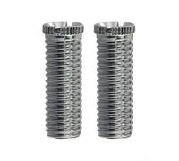 Kitchen Sink Basket Strainer Waste Threaded Screw Connector - Brass and Stainless Steel Sink Strainer Fixing Bolt, Replacement Kitchen Drain Strainer Bolt,(2pc 35 mm)