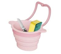 Kitchen Sink Basket, Wall-Mounted Foldable Multifunctional Silicone Gadget, Sink Drain Strainer - For Food Preparation, Salad, Berries, Mixing, Cleaning, Cooking, Camping, Strawberries, Tomatoes