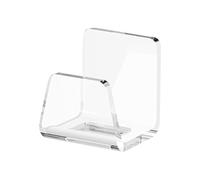 Kitchen Sink Caddyy - Sponge Holder - Sponge Rack for Kitchen Sink | Clear Acrylic Dish Brush Holder | Efficient Drainage Organizer for Sponges, Dishcloths, Gadgets & Bathroom Accessories