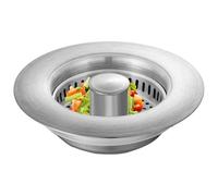 Kitchen Sink Cap - Stainless Steel Drain Plug 3.5 Inch | Pop-up Candle For Quick Drainage, Anti-Blogging Food Filter, Easy Cleaning, Water Storage And Protect