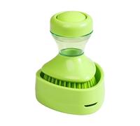 Kitchen Sink Cleaning Brush - ABS Pan Scrubber Built-in Soap Dispenser Stable Storage Holder Powerful Ergonomic Shape | Kitchenware Surfaces To Break
