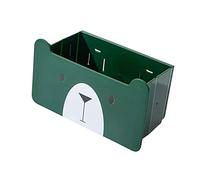 Kitchen Sink Drain Basket Pasta Wash Fruits and Vegetables for Bathroom Home Green 9 x 12 x 9.5 cm
