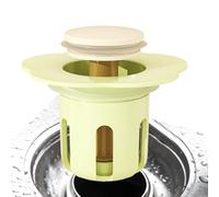 Kitchen Sink Drain Stopper - Kitchen Drain Plug Strainer Pop-up | Silicone Hair Catcher Filter Flower Shape for Drainage Filtration Washbasin Bathtub Maintenance