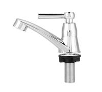 Kitchen Sink Faucet ABS Chrome Single Cold Water Sprayer Tap for Bathroom Basin Washing Vegetables Dishes Tableware Straight G1/2 Faucet Accessory