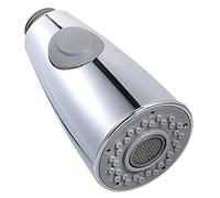 Kitchen Sink Faucet Head Pull Out Spray 2 Function Replacement with Check Valve G1/2 Standard Connection for Modern Homes Polished Chrome or Brushed