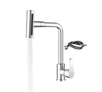 Kitchen Sink Faucet - Modern Waterfall Mixer Tap 4 Spray Modes - Pull Out Single Handle Kitchen Mixer Tap | For Apartment Bar Laundry Room Bathroom Camper Van