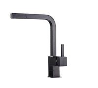 Kitchen Sink Faucet Multifunctional Pull-Down Sprayer Dual-Function Shower Head Extendable Swivel Kitchen Tap Dishwasher Compatible Easy Installation