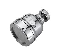 Kitchen Sink Faucet Sprayer Head, Movable Kitchen Tap Head, 360° Rotatable Anti-Splash Faucet Nozzle, 3 Modes Water Saving Tap Booster Shower Replacement for (Shorter Style) 1