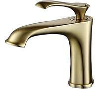 Kitchen Sink Faucet - Tall Basin Tap Single Hole Brass Monoblock with Blackened h Ele Design for Modern Kitchens and Slish
