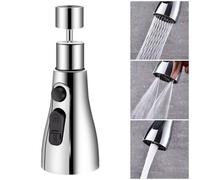 Kitchen Sink Faucet, Water Tap Spray Head 360 Swivel Sprayer Nozzle