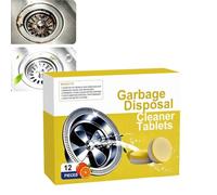 Kitchen Sink Garbage Disposal Cleaner Tablets, Foaming Garbage Disposal Cleaner And Deodorizer, Powerful Kitchen Garbage Foam Cleaner Tablets, Heavy Duty Garbage Disposal Cleaning Tablets (1pcs)