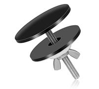 Kitchen Sink Hole Covers, 2 inch Stainless Steel Sink Tap Hole Plug Matte Black Faucet Hole Cover Kitchen Sink Hole Cap for Leakage Prevention