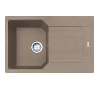 Kitchen Sink Made of Granite (Fragranite) with a Single Bowl from Franke Urban UBG 611-78 - Cappuccino - 114.0685.252