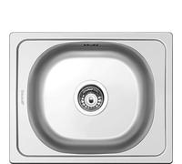Kitchen Sink Made of Stainless Steel with a Single Bowl from Smeg Omni - Stainless Steel - LYP401