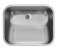 Kitchen Sink Made of Stainless Steel with A Single Bowl ZYK 0110