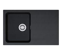 Franke Kitchen Sink Made of Granite (Tectonite) with a Single Bowl Orion OID 611-78-onyx 114.0286.447, Onyx, 78.0 x 50.0 x 18.0 cm