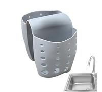 Kitchen Sink Organizer - Suction Cup Sponge Rack, Durable Metal, Quick-dry Open Frame | Versatile Cleaning Tool For Keeping Scrub Pads Dish Sponges Soap Brushes Cloths Sink Area Tidy Compact Hou