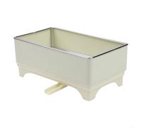 Kitchen Sink Organizer with Brush Holder and Rack | Rust-resistant Steel, 360° Spout, Removable Brush Holder, Dishcloth Rack, Compact 22.5x12x9cm, Kitchen & Bathroom Use