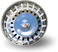 Kitchen Sink Plug Stopper Strainer Easy Assembly 82 83mm Diameter Stainless Steel Easy To Clean