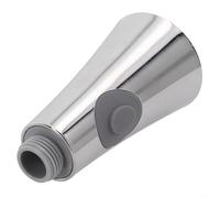 Kitchen Sink Pull Out Shower Head Replacement with G1/2 Thread Connection Telescopic Arm and Two-Mode Water Flow Control (Electroplating)