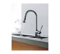 Kitchen Sink Pull Out Spray Mono Mixer Tap Chrome