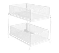 Kitchen Sink - Robust, Extendable Metal Holder, Wide Storage System, Rust Resistant Construction | Practical Sorting Accessories for the Pantry Worktop Cabinet for the Re