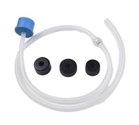 Kitchen Sink Soap Dispenser Extension Tube 1 Meter Silicone Hose Kit for Countertop Liquid Soap Pump System Extended Refill Tube for Large Detergent Bottle