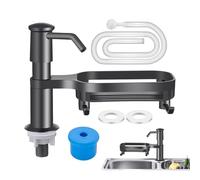 Kitchen Sink Soap Dispenser Pump for Worktop Sink Soap Dishes Dispenser, Sponge Holder with 99 cm Extension Hose for Hand Washing, Dishwashing, Household