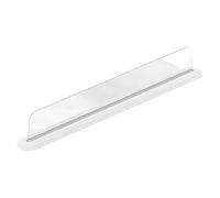 Kitchen Sink Splash Guard - 40x7x5.5cm PP Sink Water Deflector, Non-Slip Suction Cup Protector, Reliable Splashback Barrier | Practical Dishwashing Accessory for Bathroom Shower Bathtub RV Washbasin