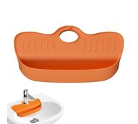 Kitchen Sink Splash Guard | Quick Drying and Draining Object, Splash Guard for Tap, Angled Design, for Kitchen Corner, Worktop, Sponges
