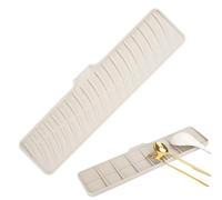 Kitchen Sink Splash Guard, Silicone Faucet Mat, Narrow Kitchen Sink Splash Guard, Tap Mat for Kitchen Sink, Silicone Built-in Drain Lip Dish Drying Pad, Silicone Draining Mat Around Tap(Beige)