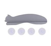 Kitchen Sink Splash Guard - Silicone Suction Cup Water Stopper Protector | Worktop Splash Guard - Shelf Shelf for Bathroom Sink Edge Bathroom Shower Garage