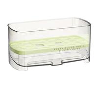 Kitchen Sink Sponge Holder - Self Draining Rack with Removable Tray, Multipurpose Sink Caddy for Bathroom, Counter Top, Home, and Household Organization, Keeps Sponges, Brushes, and Cleaning Tools Dry
