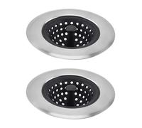 Kitchen Sink Stainless Steel Filter Sewer Meshes Strainers Bathroom Floor Drain Hair Waste Drain Basket Hole Stainless Steel