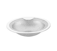 Kitchen Sink Strainer - 10.2x10.2x1.5cm Sink Drain Strainer | Stainless Steel Large Food Catcher | Kitchen Mesh Basket | Anti-Clog Basket With Handle Screen For Vegetable Hair Protection