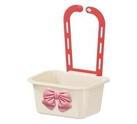 Kitchen Sink Strainer Basket - Multi-Functional Food Filter with Strong Suction Base, Sink Corner Organizer for Tea Leaves Peelings Soap Sponge Storage, Vegetable Fruit Washing Basket, 14x11.8cm