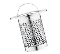 Kitchen Sink Strainer Basket - Rust Proof Stainless Steel Drain Filter with Handle | Fine Mesh Sink Trap, Embedded Multifunctional Strainer for Bathroom Sewer, Utility Sink, Laundry, Kitchen
