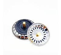 Kitchen Sink Strainer Plug,2 Pack Kitchen Universal Sink Strainer Stainless Steel Sink Plug, Diameter 78mm…