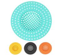 Kitchen Sink Strainer Plug - Shower Drain Covers, Standard Strainer Drain Protector | Household Drain Net Kitchen Sink, Plug Trap Filter for Bathroom, Bathtub, Kitchen, Hair Catcher, Food Residues