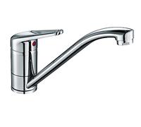 Franke Kitchen Systems Kitchen Sink tap with a Fixed spout from Franke Princess II-chrome-115.0347.142, Metal, Nickel, Small