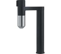 Kitchen Sink tap with Fixed spout and Filter System from franke Vital S - Black Sleet/Optical Steel - 120.0621.311