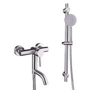 Kitchen Sink Taps,Concealed Stainless Steel Faucet,Simple Shower Suit/Upgrade Suit