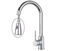 Kitchen Sink Taps Faucets Faucet Brass Gold Kitchen Faucet Rotatable Mixer Tap Single Sharp Handle Single Hole Hot Cold Water/Matte Black B