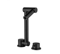 Kitchen Sink Taps Mixer Grey Folding Tap for Campervan Sink Kitchen Taps Mixer Stainless Steel(Black)