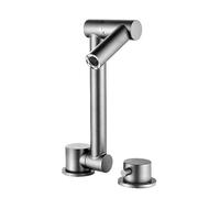 Kitchen Sink Taps Mixer Grey Folding Tap for Campervan Sink Kitchen Taps Mixer Stainless Steel(Brushed)