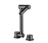 Kitchen Sink Taps Mixer Grey Folding Tap for Campervan Sink Kitchen Taps Mixer Stainless Steel(Grey)
