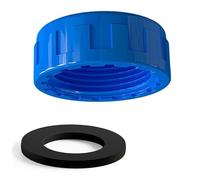 Kitchen Sink Waste Pipe Blanking Cap for Washing Machine Plumbing Fittings Cap Female Thread Appliance Trap Blanking Cap & Washer Stop Ends for Sealing Joints & Pipes End Blue 40mm