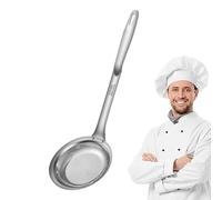 Kitchen Skimmer - Stainless Steel, Fast Filtering Oil Skimmer, Fine Wire Mesh Oil Filter | Reliable Strainer Skimmers Spoon for Pasta, Fruits, Rice, Vegetables